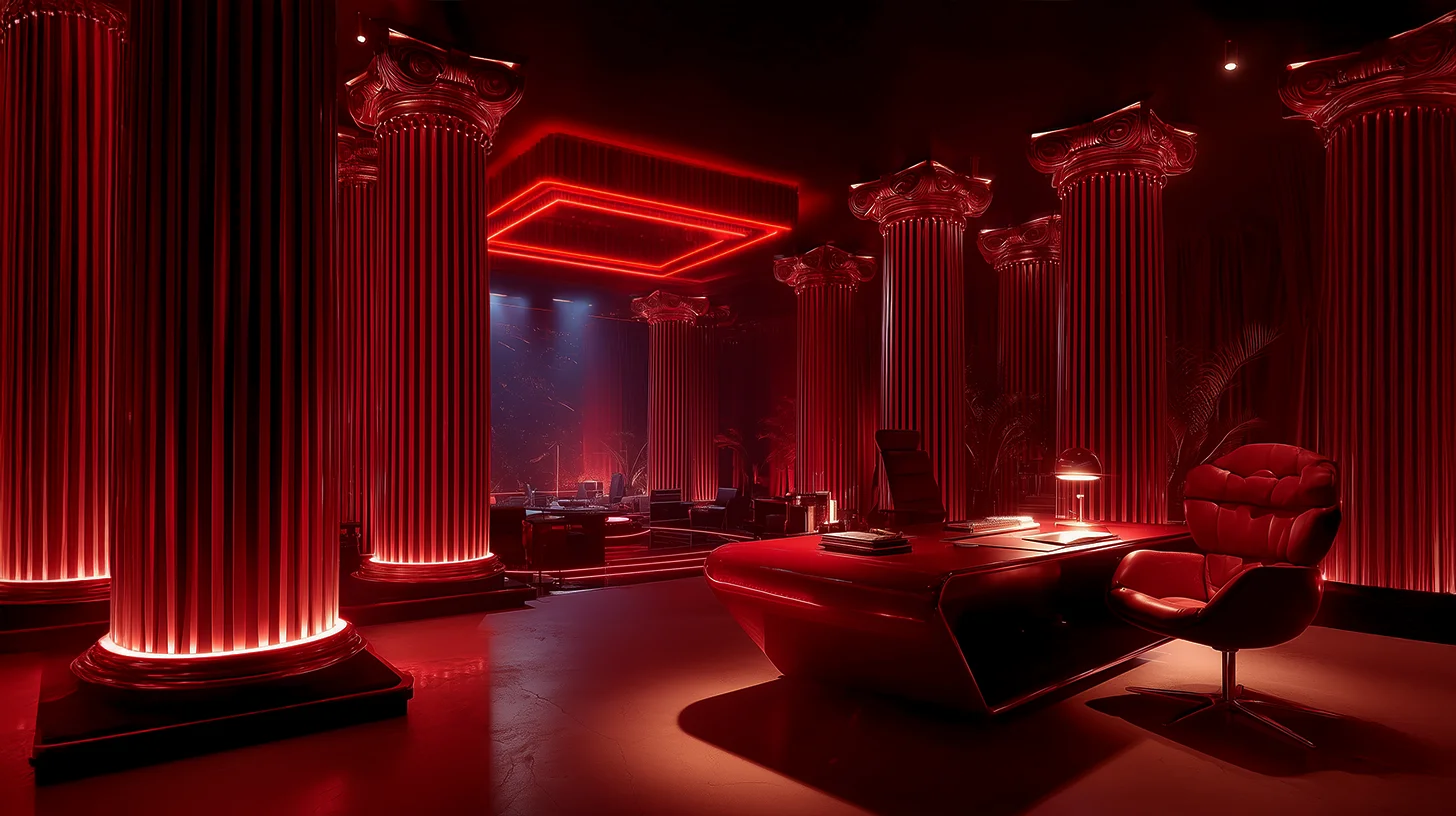 Blonde Bot Lair Background Slide 3